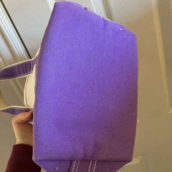 Lands End Purple Tote Bag - small - Picture 8 of 8